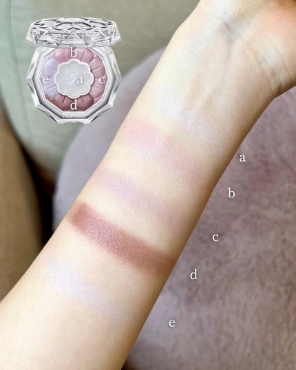 ジルスチュアート ブルームクチュール アイズ/JILL STUART/アイシャドウパレットを使ったクチコミ(3枚目)