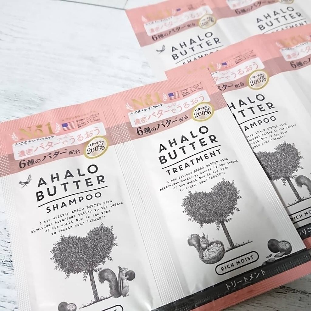 リッチモイスト バターとメープルシロップのモコモコ泡のシャンプー/バターとヨーグルトのとろとろトリートメント/AHALO BUTTER/シャンプー・コンディショナーを使ったクチコミ(1枚目)