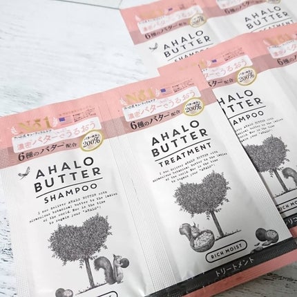 リッチモイスト バターとメープルシロップのモコモコ泡のシャンプー/バターとヨーグルトのとろとろトリートメント/AHALO BUTTER/シャンプー・コンディショナーを使ったクチコミ(1枚目)