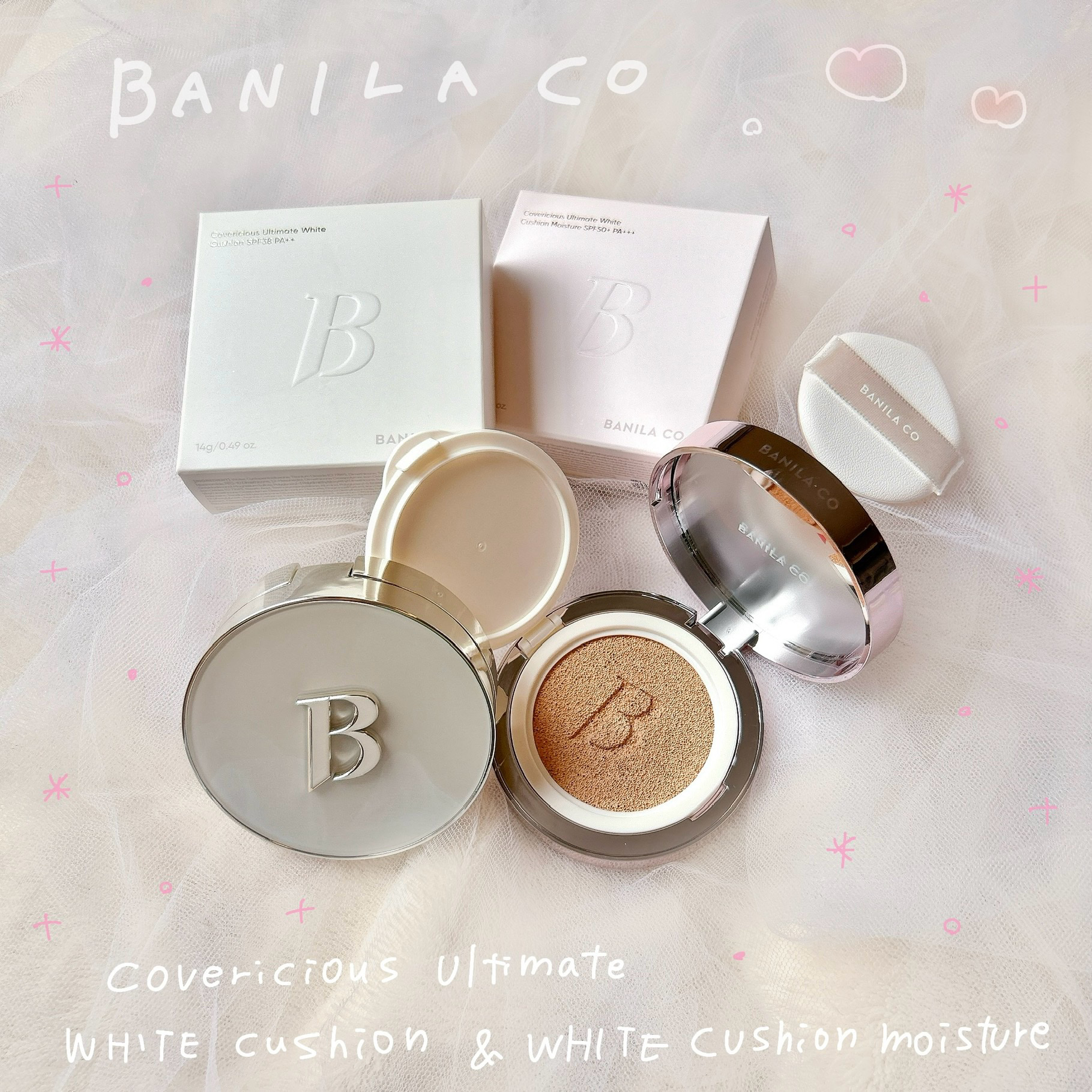 カバーリシャス アルティメット ホワイトクッション モイスチャー/BANILA CO/クッションファンデーションを使ったクチコミ（1枚目）