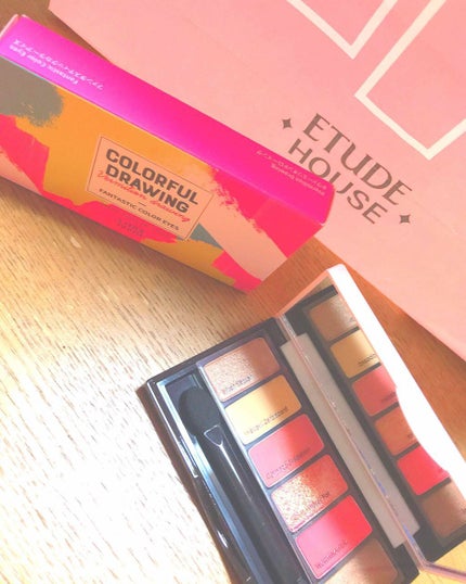 ファンタスティックカラーアイズ/ETUDE/アイシャドウパレットを使ったクチコミ(1枚目)