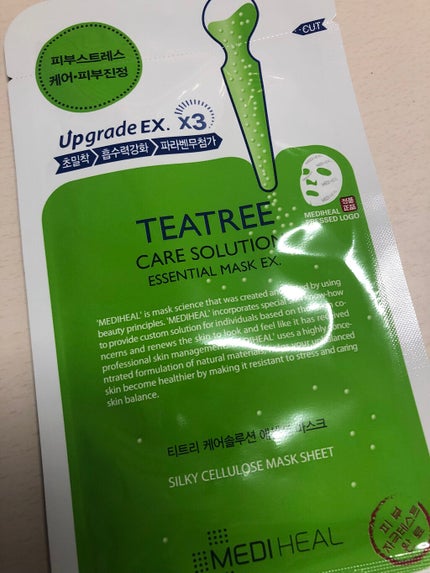 ティーツリーケア ソリューション エッセンシャルマスクEX/MEDIHEAL/シートマスク・パックを使ったクチコミ(1枚目)