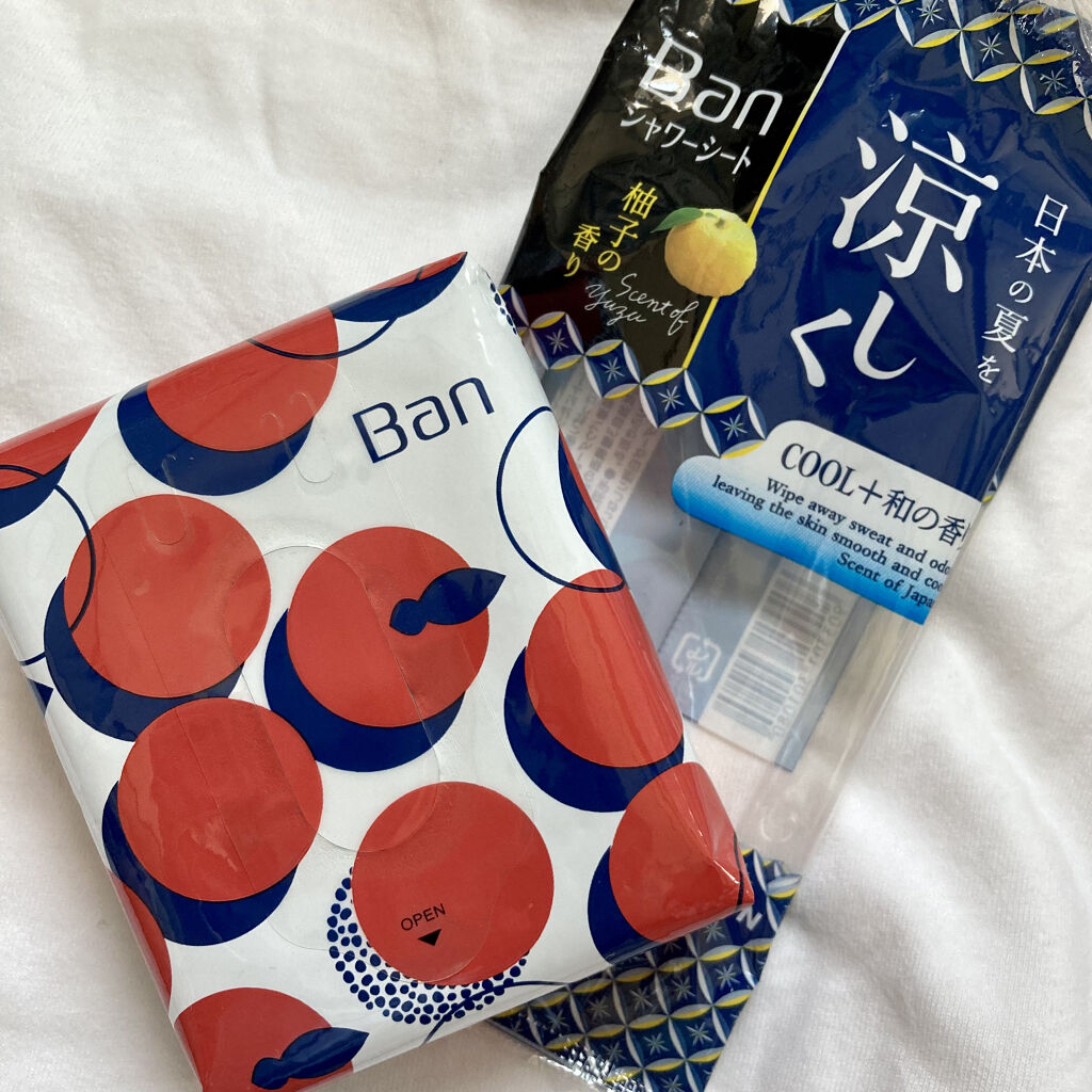 爽感さっぱりシャワーシート クールタイプ/Ban/ボディシートを使ったクチコミ（2枚目）