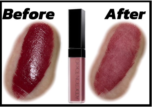 アディクション ザ マット リップ リキッド 017 Ash Rose/ADDICTION/口紅を使ったクチコミ（1枚目）