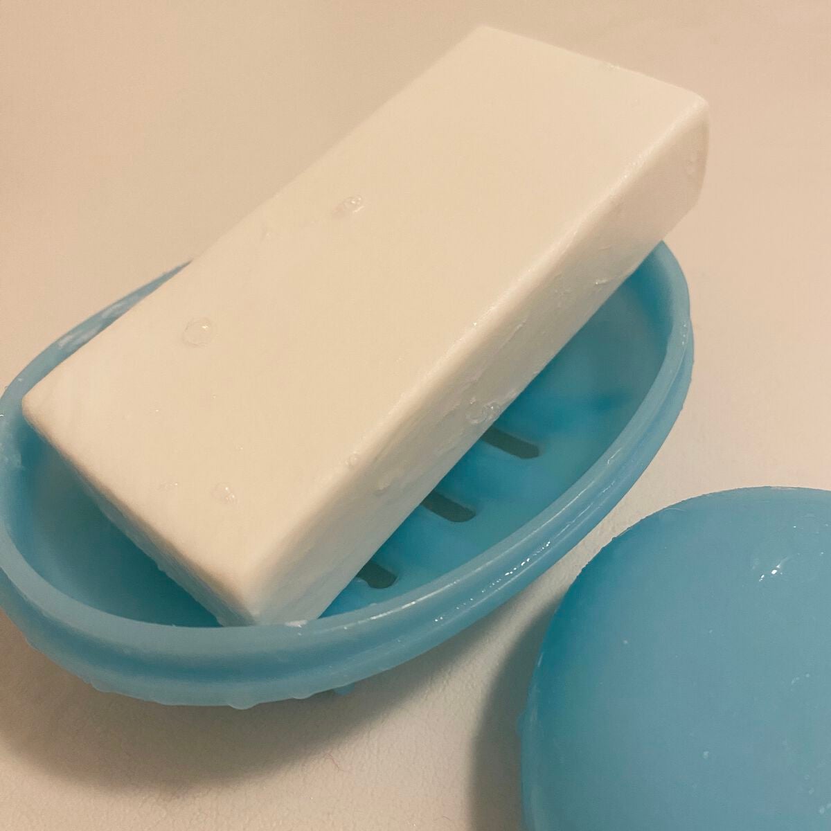 二の腕ザラザラを洗う重曹石けん/ペリカン石鹸/ボディ石鹸を使ったクチコミ(1枚目)