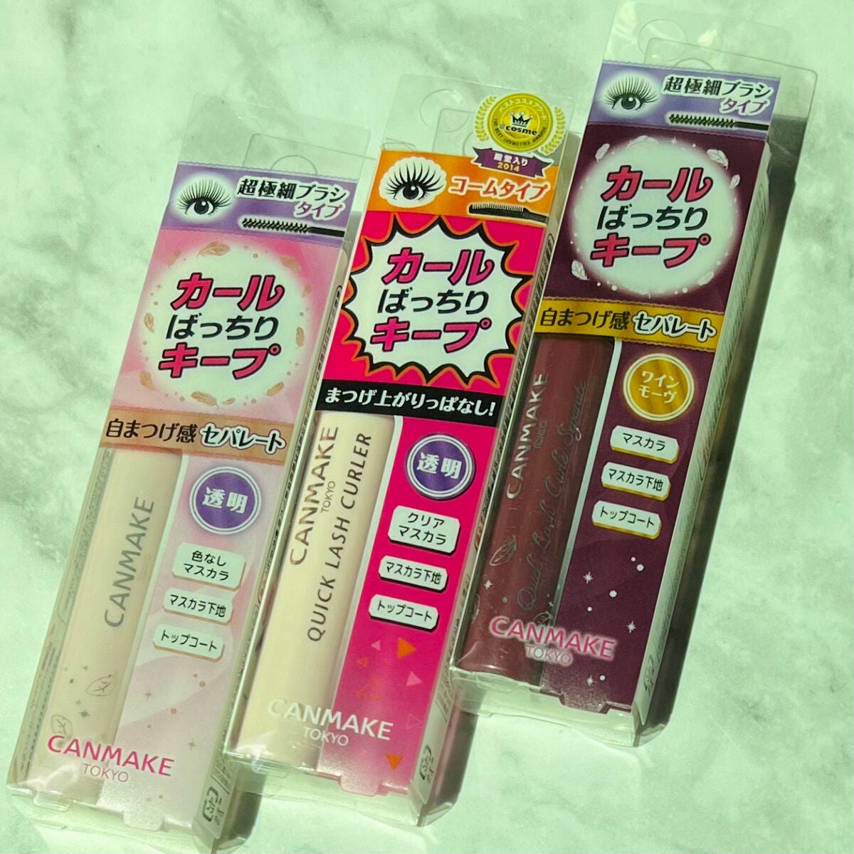 クイックラッシュカーラー/キャンメイク/マスカラ下地を使ったクチコミ(7枚目)