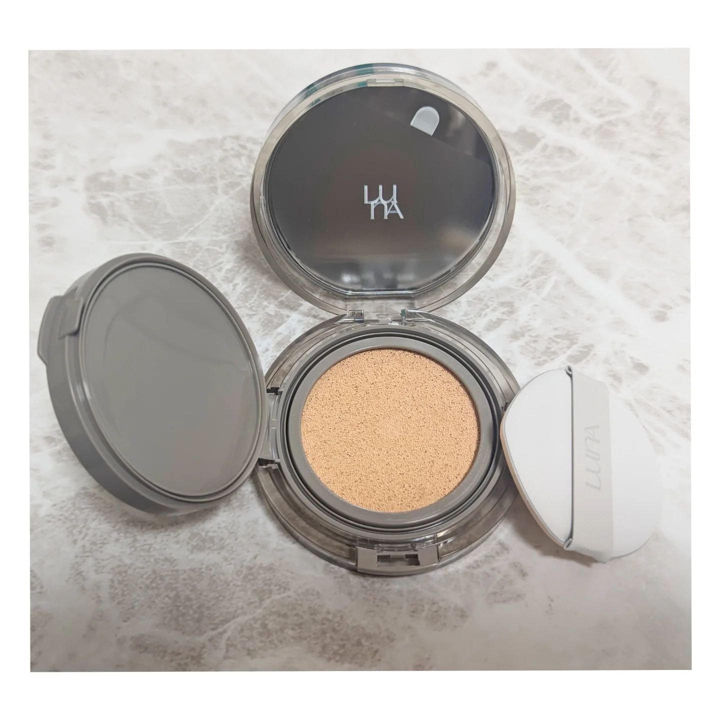 ブラーカバークッション/LUNA/クッションファンデーションを使ったクチコミ（3枚目）