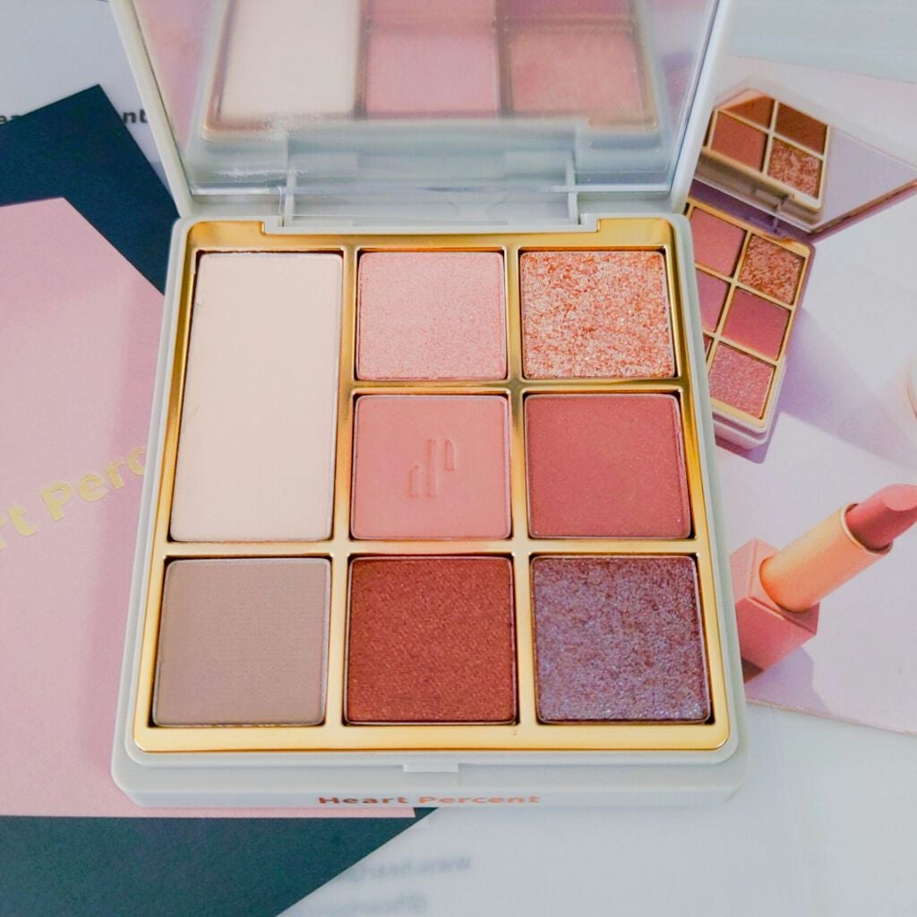 ドットオンムードアイパレット/Heart Percent/アイシャドウパレットを使ったクチコミ(1枚目)