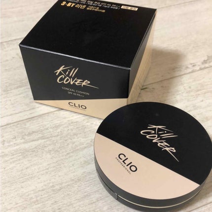 キル カバー コンシール クッション/CLIO/クッションファンデーションを使ったクチコミ(1枚目)