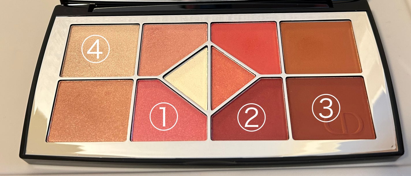 ディオールショウ ディス クルール/Dior/アイシャドウパレットを使ったクチコミ(2枚目)