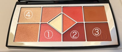 ディオールショウ ディス クルール/Dior/アイシャドウパレットを使ったクチコミ(2枚目)