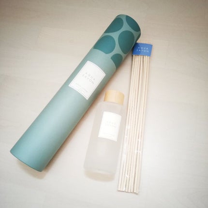 アクアシャボン リードディフューザー ホワイトコットンの香りのクチコミ「引き続きホームフレグランス系のレビューだよ~😊 アクアシャボンさんからいただいて【リードディフ.....」(2枚目)