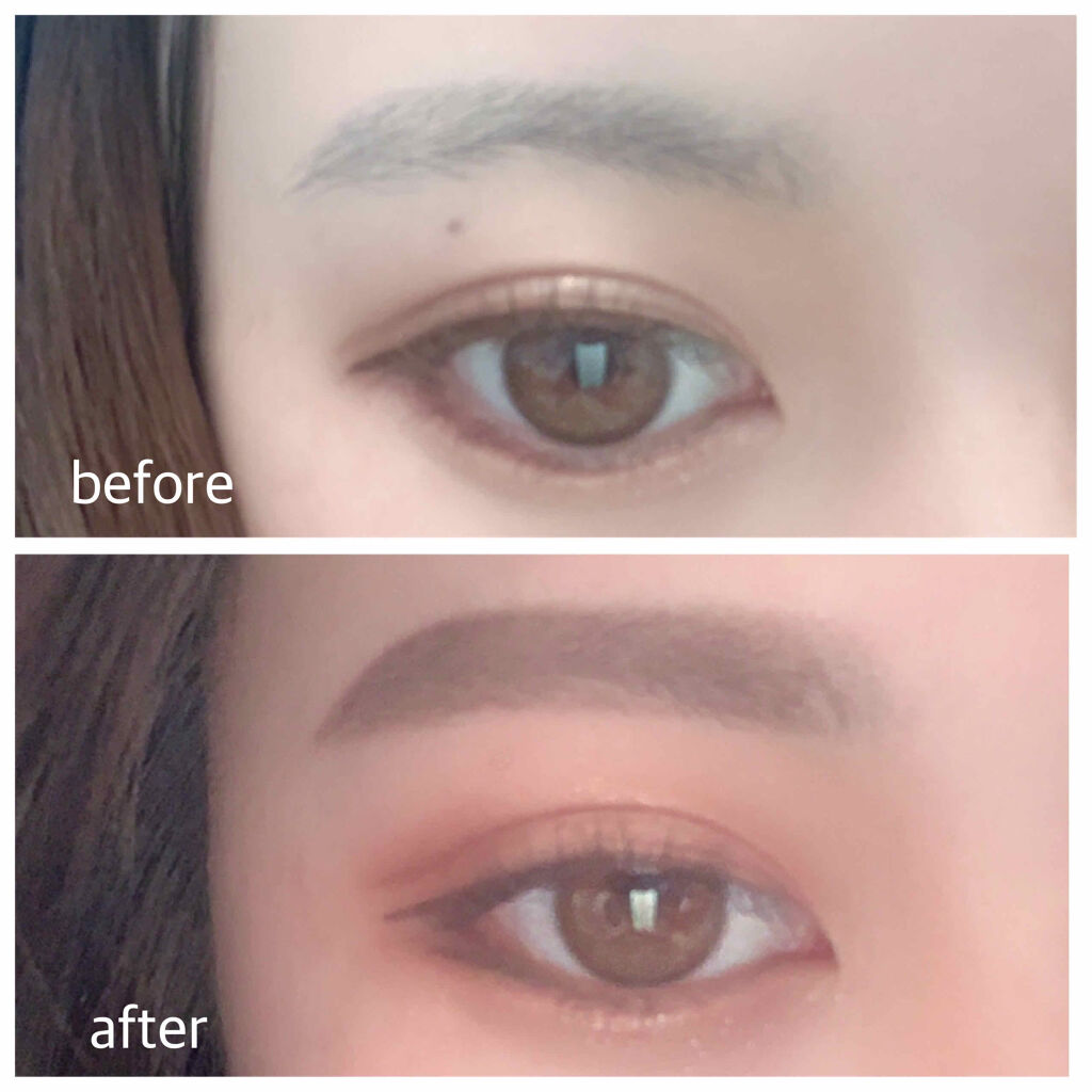 ドローイング アイブロウ ペンシル/ETUDE/アイブロウペンシルを使ったクチコミ（2枚目）