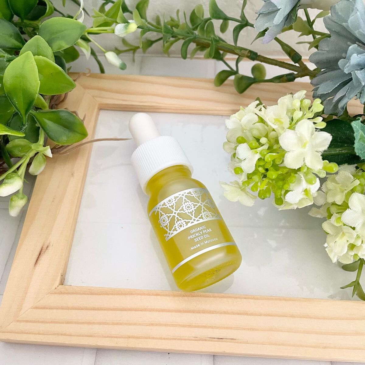 モロッコ100%オーガニック ウチワサボテンオイル/Natural Majesty/フェイスオイルを使ったクチコミ(1枚目)