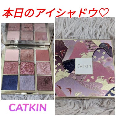 長相思シリーズ 9色アイシャドウパレット/CATKIN/アイシャドウパレットを使ったクチコミ（1枚目）