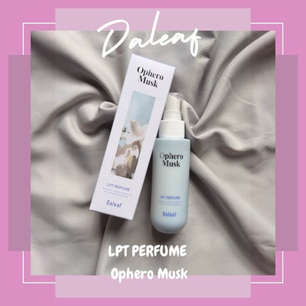 Daleaf パフュームヘアパックインミスト Ophero Muskのクチコミ「🩷Daleaf
🩷パフュームヘアパックインミスト
🩷Ophero Musk 100ml
.
ミ.....」(1枚目)