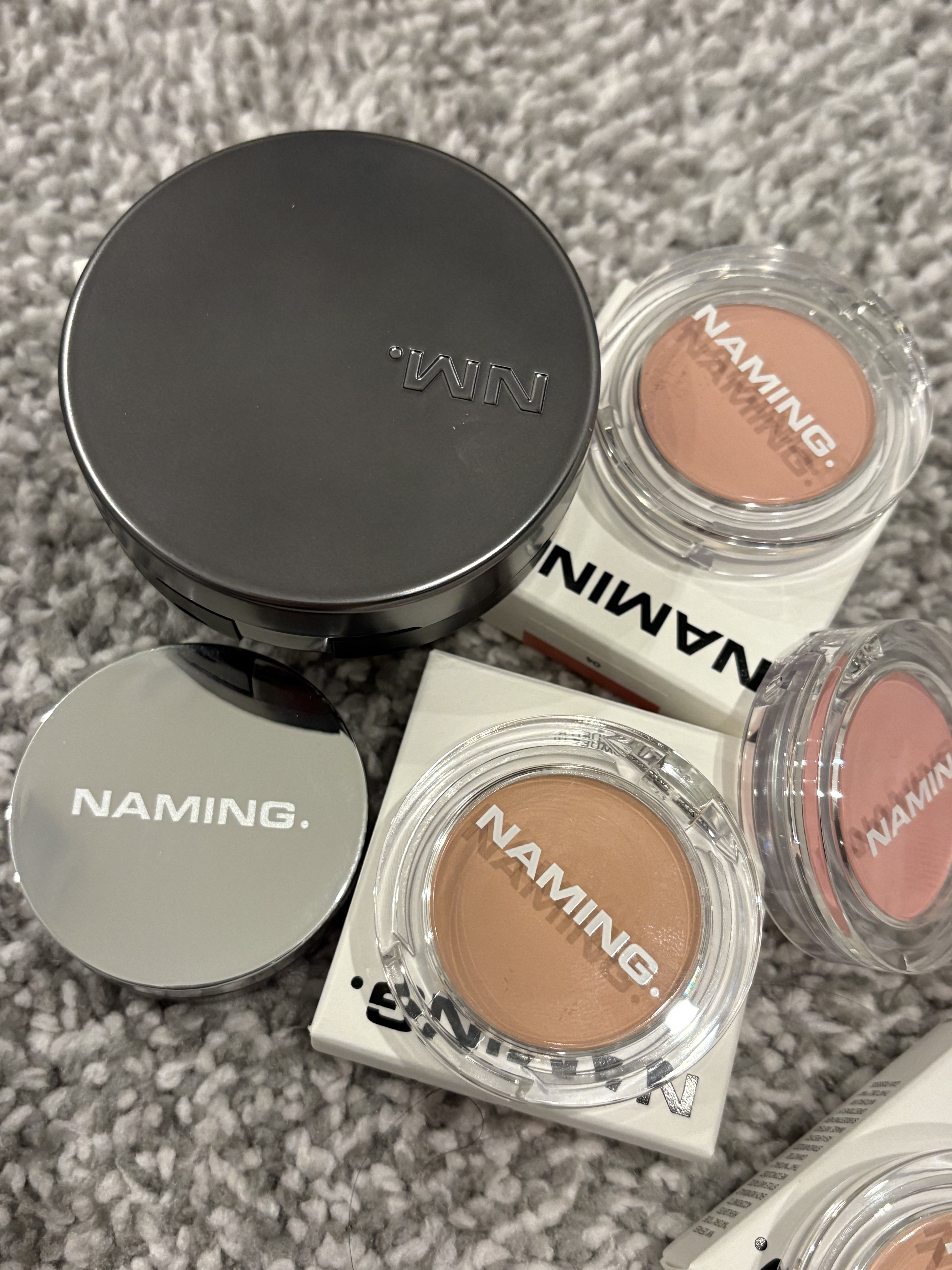 ネーミング　ソフティクリームブラッシュ/NAMING./ジェル・クリームチークを使ったクチコミ（1枚目）