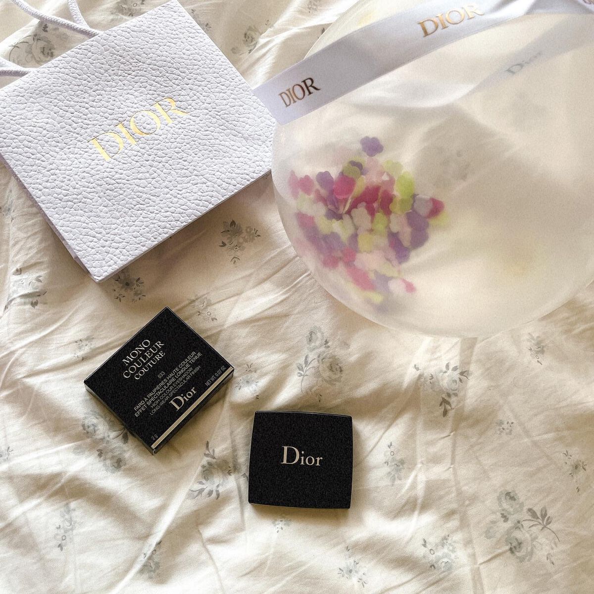 モノ クルール クチュール 633 コーラル ルック/Dior/単色アイシャドウを使ったクチコミ（3枚目）