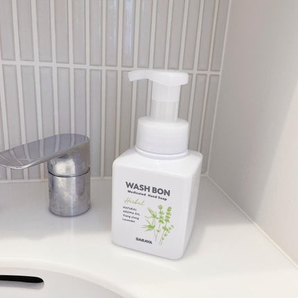 ウォシュボン ハーバル薬用ハンドソープ/サラヤ/ハンドソープを使ったクチコミ(2枚目)