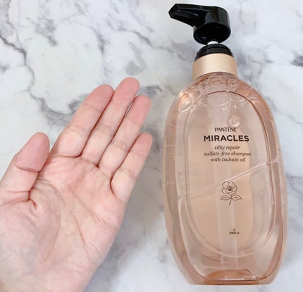 ミラクルズ サルフェート無添加&ジェントルリペア ボンドリペア シャンプー/トリートメント/パンテーン/市販シャンプーを使ったクチコミ(4枚目)