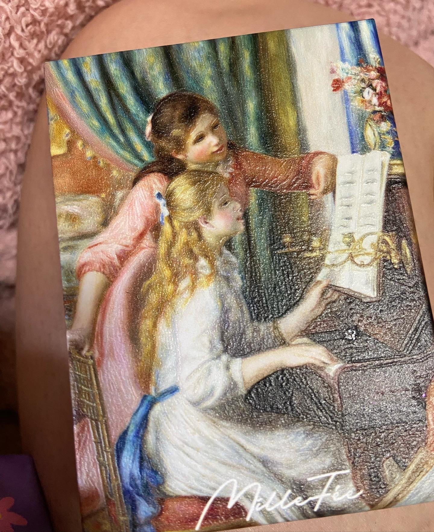 絵画アイシャドウパレット 03 ピアノを弾く少女たち/MilleFée/アイシャドウパレットを使ったクチコミ（1枚目）