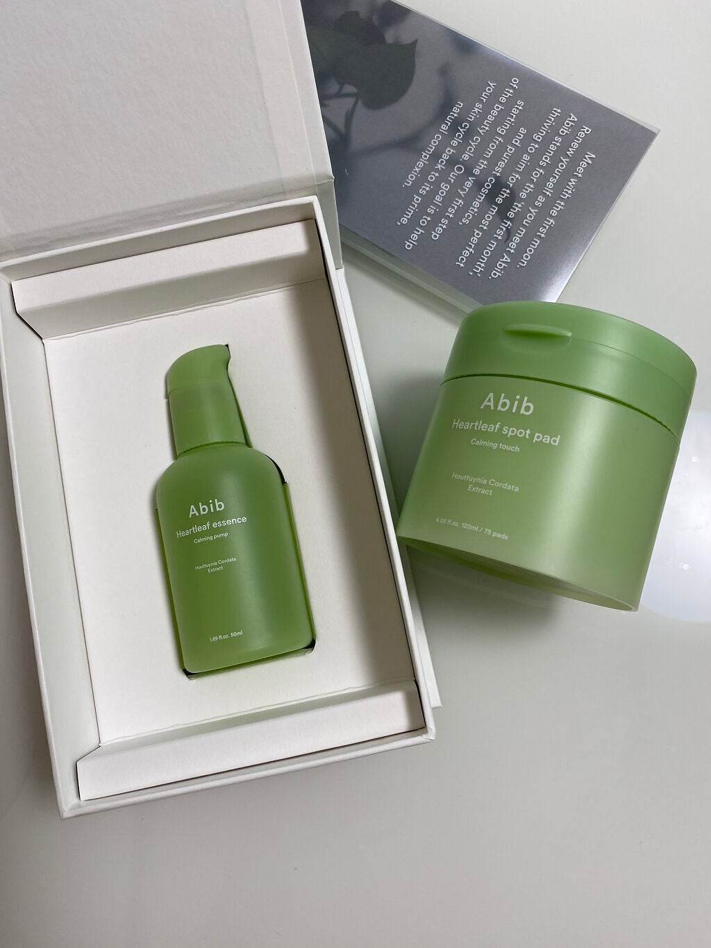 Heartleaf essence Calming pump/Abib /美容液を使ったクチコミ(1枚目)