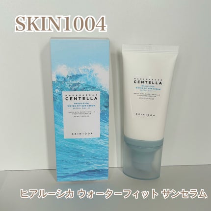 ヒアルーシカ ウォーターフィット サンセラム/SKIN1004/日焼け止めローションを使ったクチコミ(1枚目)