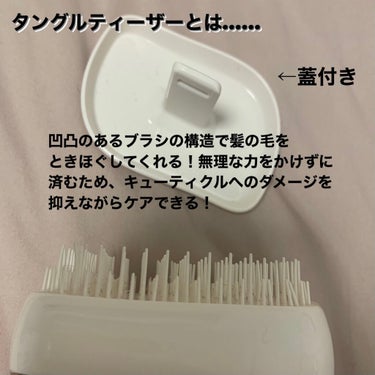 コンパクトスタイラー/TANGLE TEEZER/ヘアブラシを使ったクチコミ（2枚目）