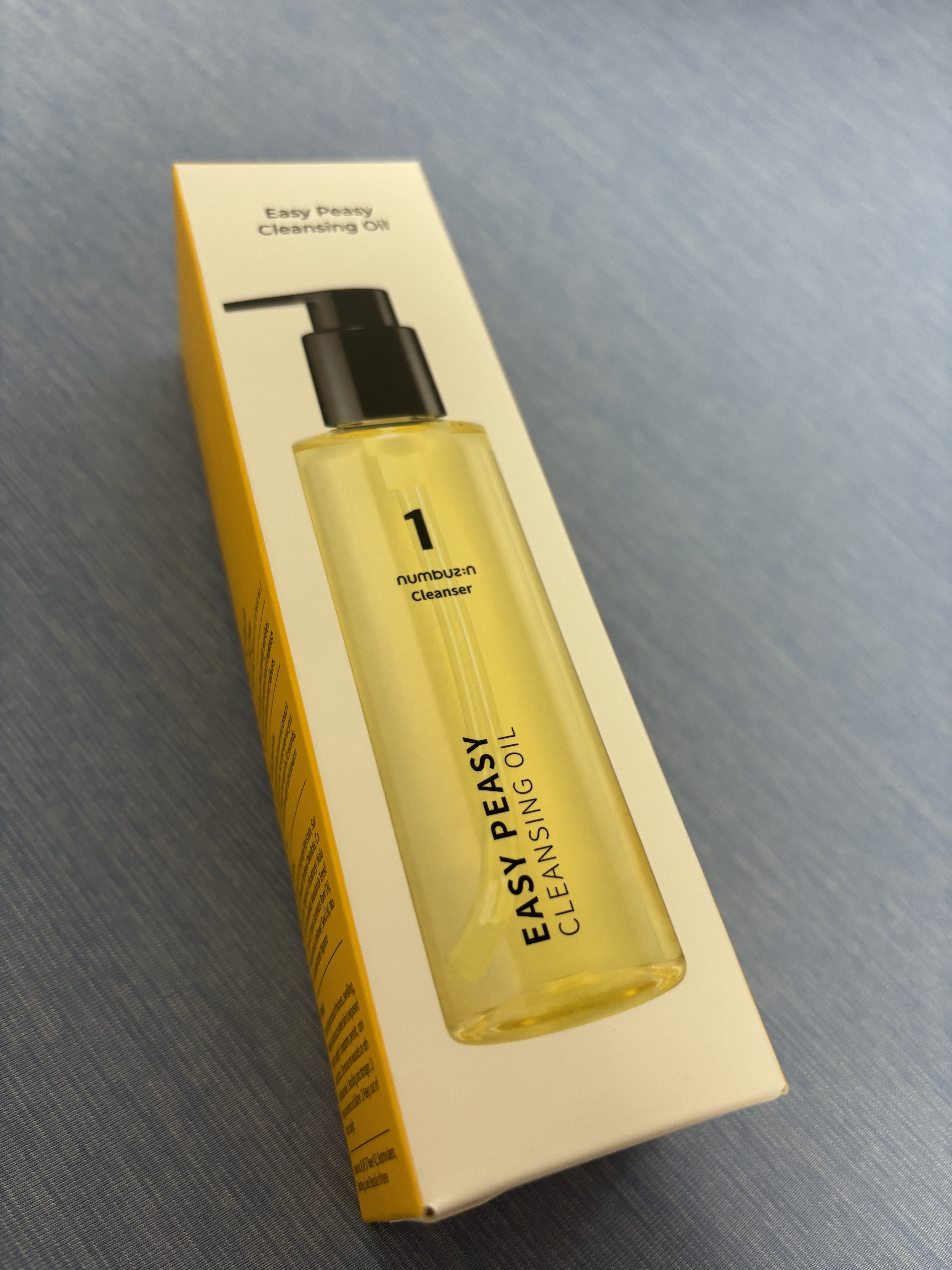 1番 さっぱりすっきりクレンジングオイル/numbuzin/オイルクレンジングを使ったクチコミ（1枚目）