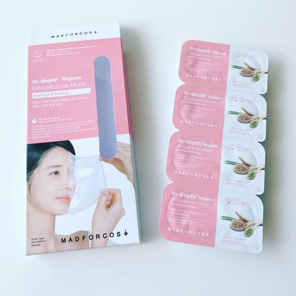 インデップス™リジュブバイオセルロースマスク/MADFORCOS/シートマスク・パックを使ったクチコミ(1枚目)