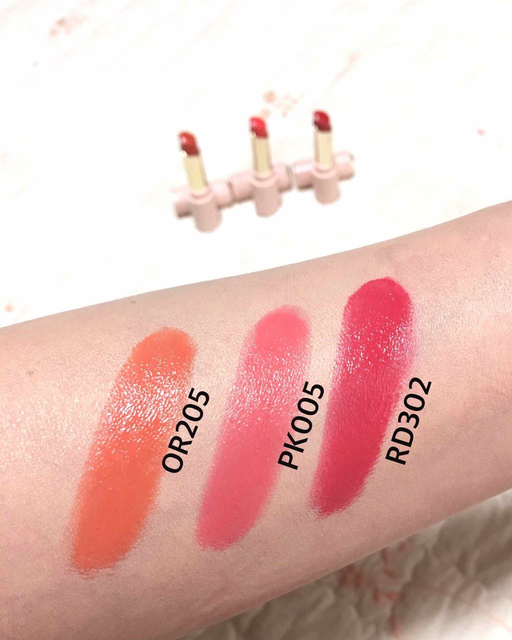 ディア マイエナメル リップトーク/ETUDE/口紅を使ったクチコミ（2枚目）