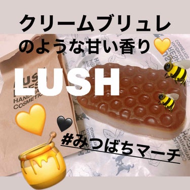 はちみつパワーでたっぷり保湿！！！
LUSHの｢みつばちマーチ｣🐝🍯🌟


LUSHの大人気商品ですよねっ( *˘ ³˘)♡♡
私はこの商品でLUSHが大好きになりました🎵

1つ目が使い切ってしまった