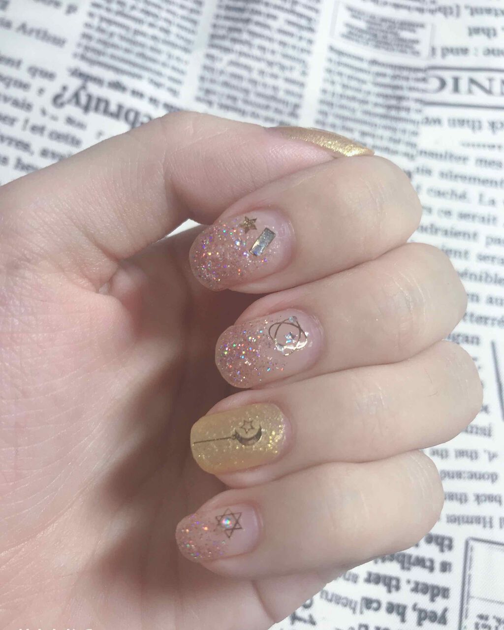 ネイルホリック リミテッドカラー Sparkle ornament/ネイルホリック/マニキュアを使ったクチコミ(1枚目)