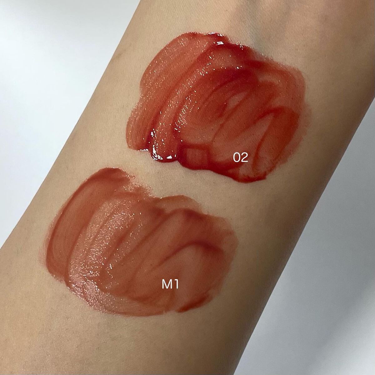 ウォータリーティントリップ マット/CEZANNE/リップティントを使ったクチコミ（3枚目）