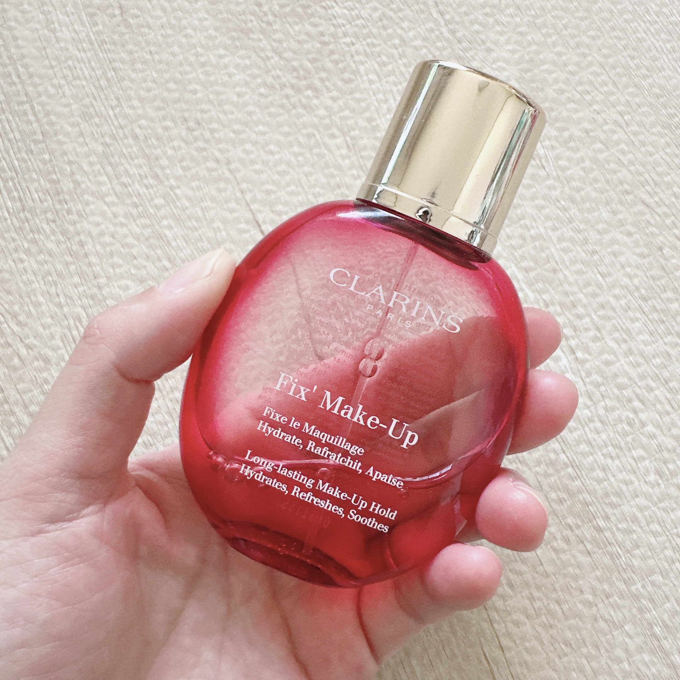 フィックス メイクアップ/CLARINS/ミスト状化粧水を使ったクチコミ（2枚目）