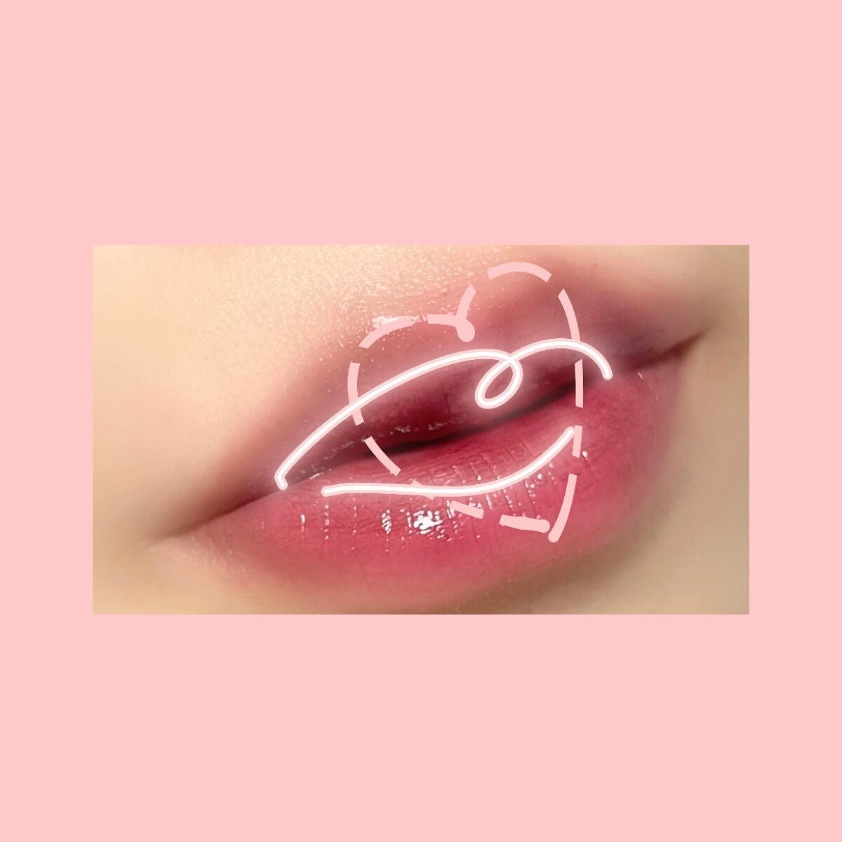 ウォータリーティントリップ/CEZANNE/リップティントを使ったクチコミ(2枚目)