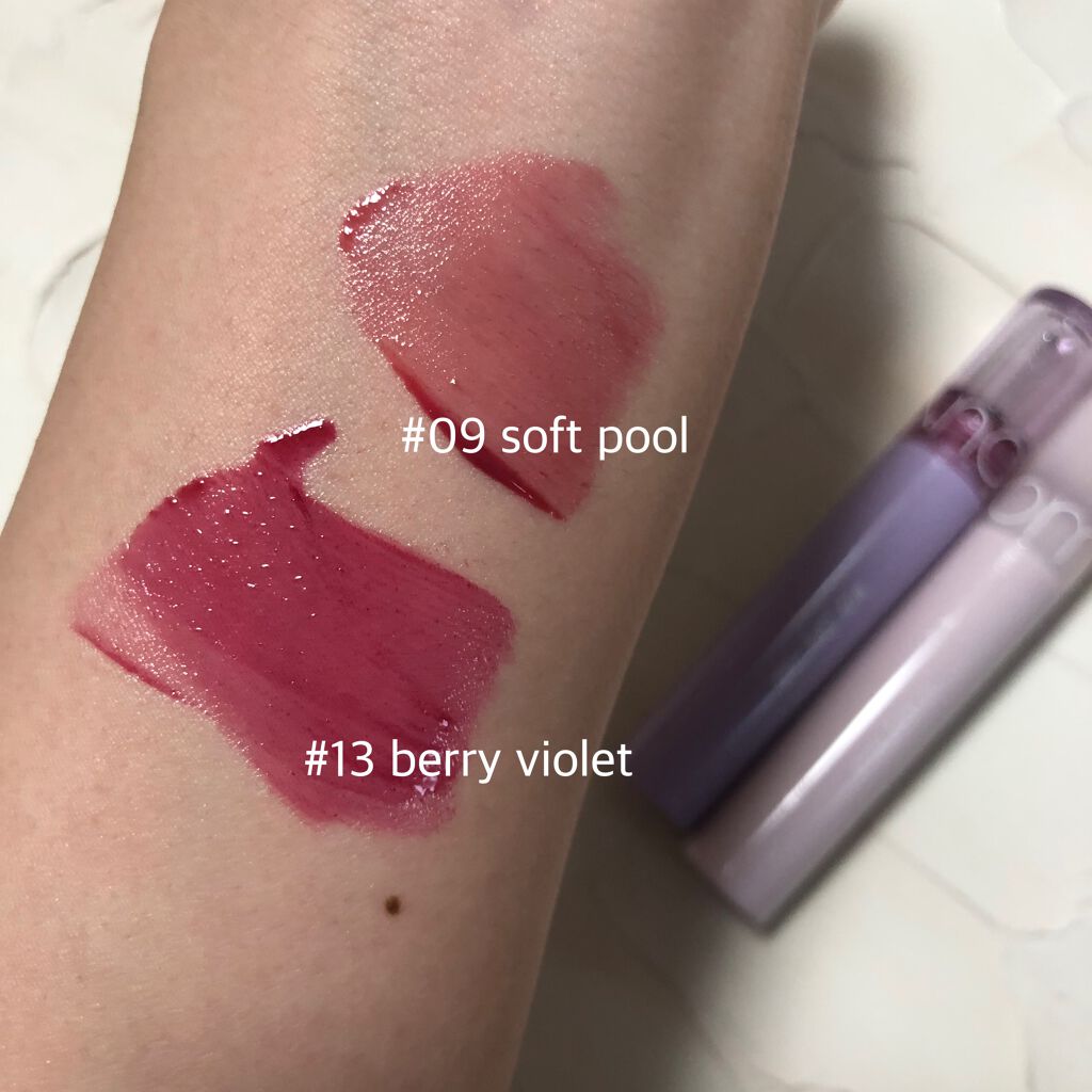 グラスティングウォーターティント/rom&nd/リップティントを使ったクチコミ（1枚目）