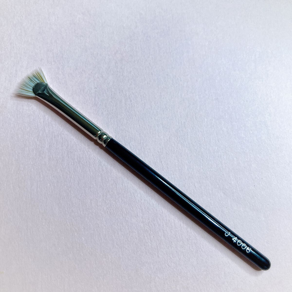 J4006 マスカラ 扇段/白鳳堂/メイクブラシを使ったクチコミ(5枚目)