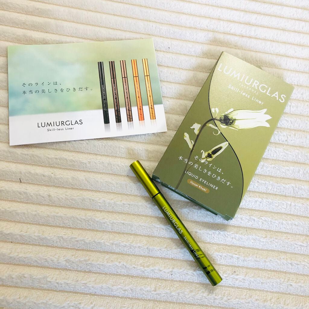 スキルレスライナー/LUMIURGLAS/リキッドアイライナーを使ったクチコミ(1枚目)