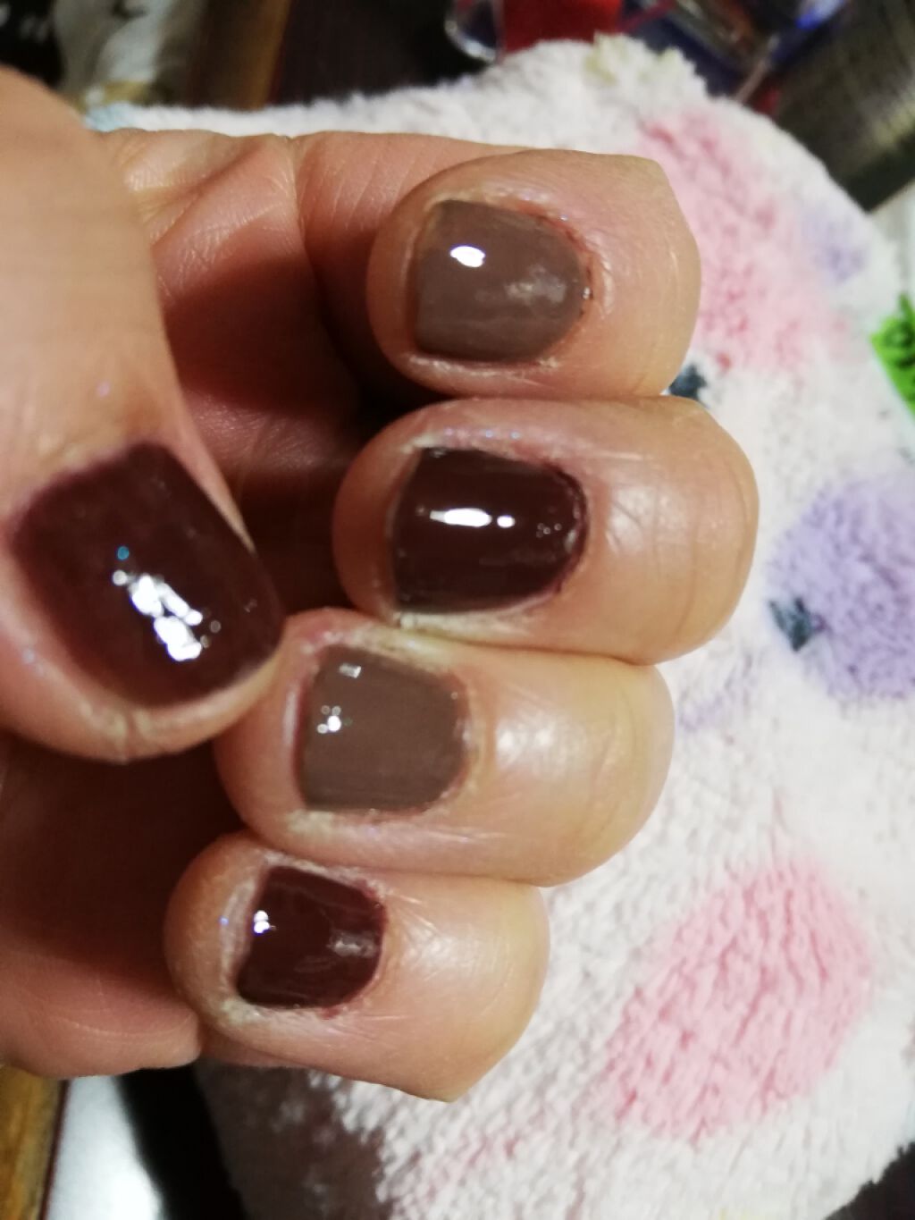 ネイル エナメル/ちふれ/マニキュアを使ったクチコミ（1枚目）
