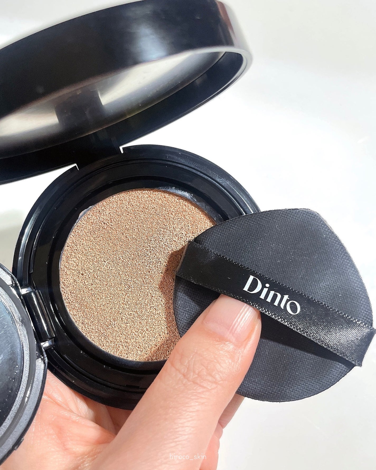 Dinto ブラー フィニッシュ マットクッションファンデーション/Dinto/クッションファンデーションを使ったクチコミ(7枚目)