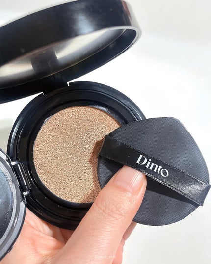 Dinto ブラー フィニッシュ マットクッションファンデーション/Dinto/クッションファンデーションを使ったクチコミ(7枚目)