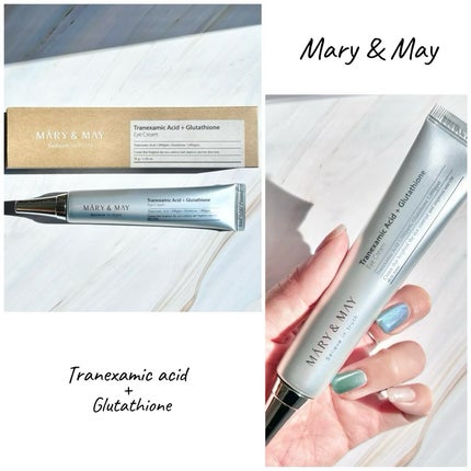 トラネキサム酸+グルタチオン アイクリーム/MARY&MAY/アイケア・アイクリームを使ったクチコミ(2枚目)