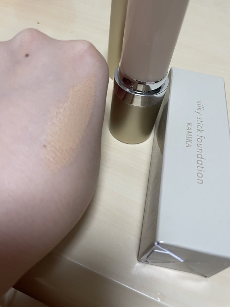 シルキースティックファンデーション/KAMIKA/その他ファンデーションを使ったクチコミ(7枚目)