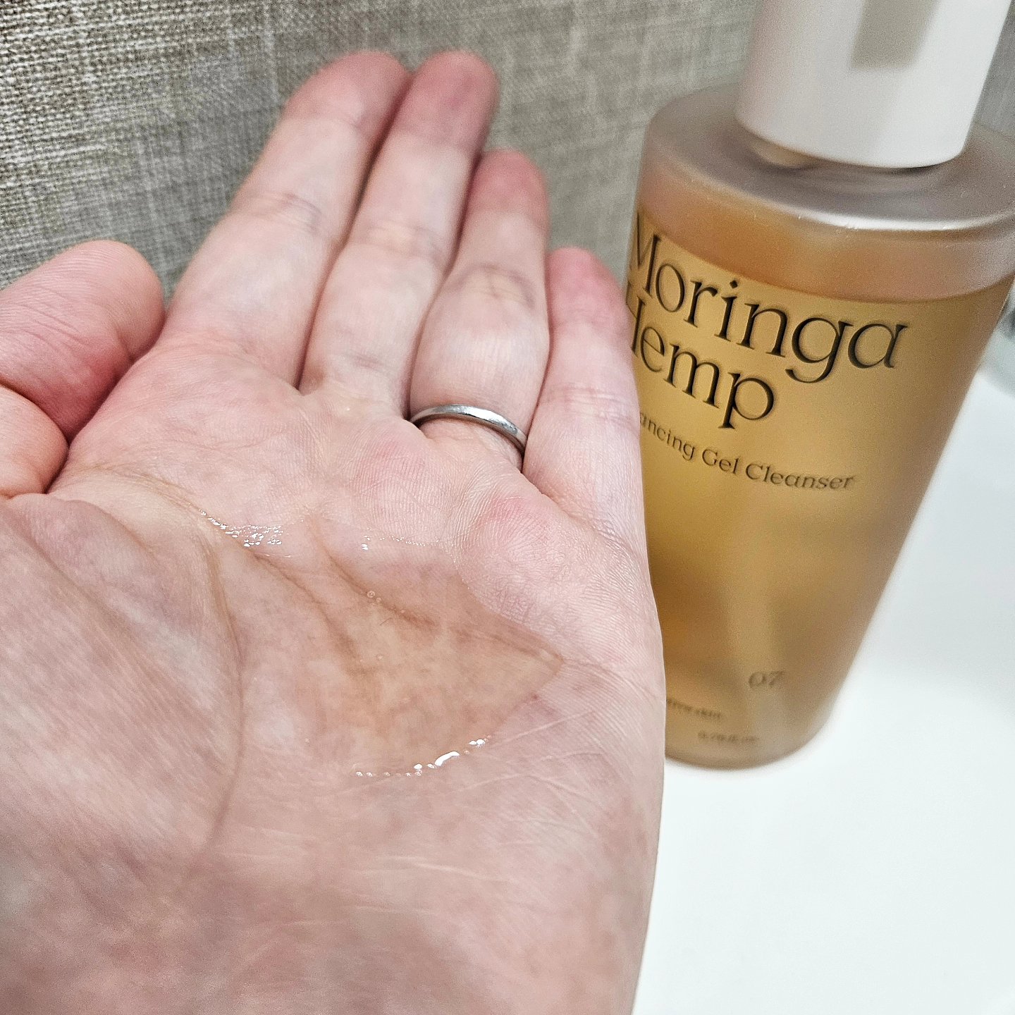 モリンガヘンプpHバランシングジェルクレンザー/NATURAL DERMA PROJECT/クレンジングジェルを使ったクチコミ（2枚目）