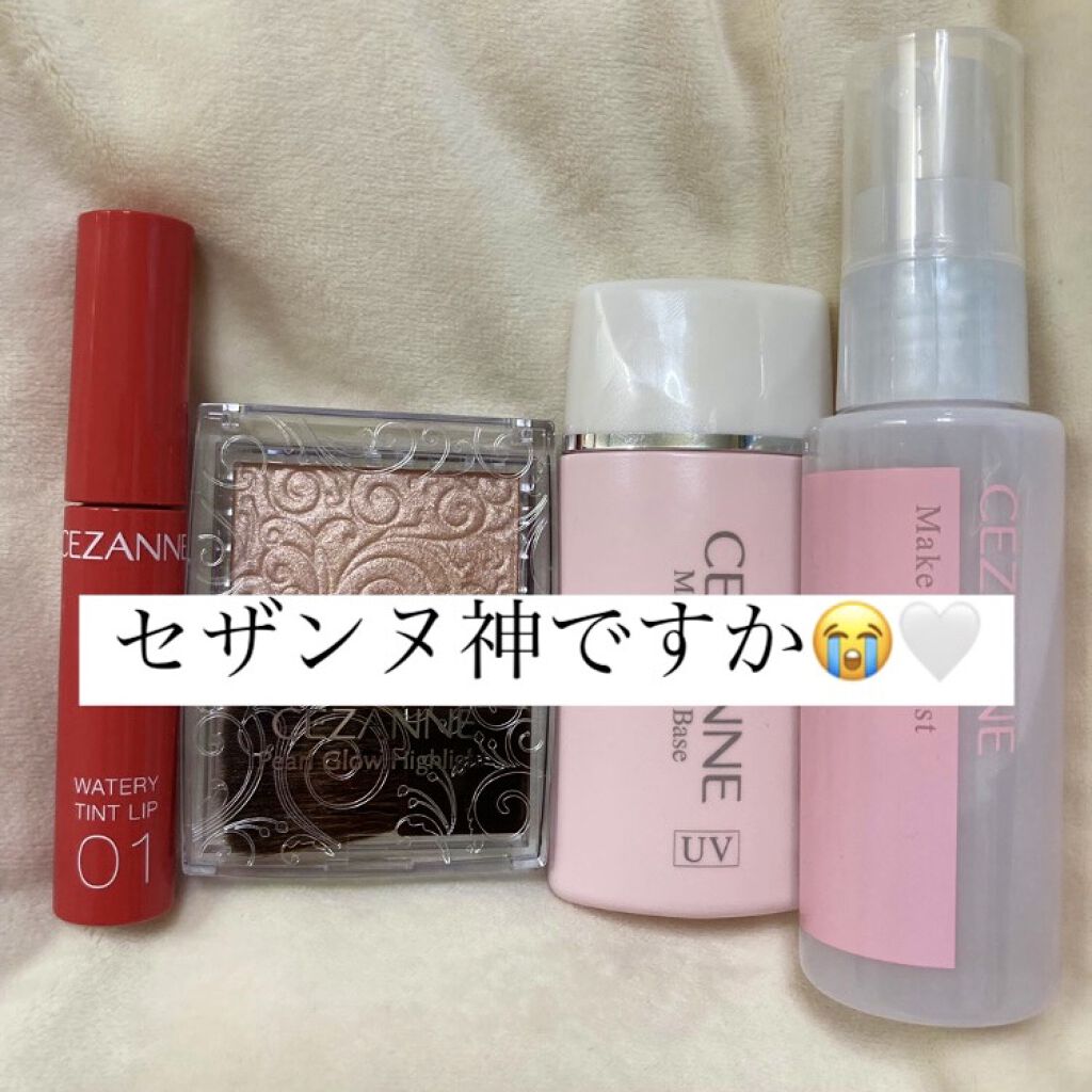 メイクフィックスミスト/CEZANNE/フィックスミストを使ったクチコミ（1枚目）