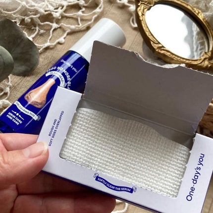 ノーモアブラックヘッド+専用デュアルコットンセット/One-day's you/スクラブ・ゴマージュを使ったクチコミ(4枚目)