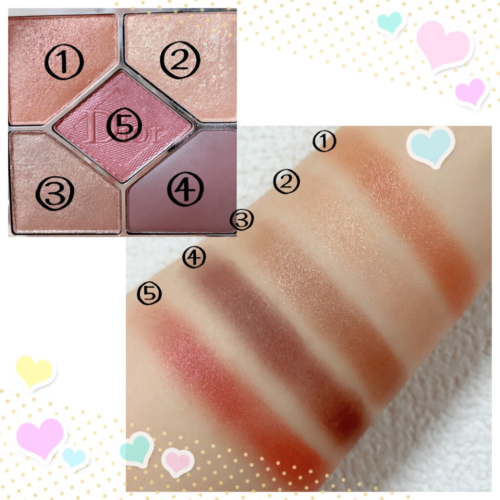 【旧】サンク クルール クチュール/Dior/アイシャドウパレットを使ったクチコミ（2枚目）