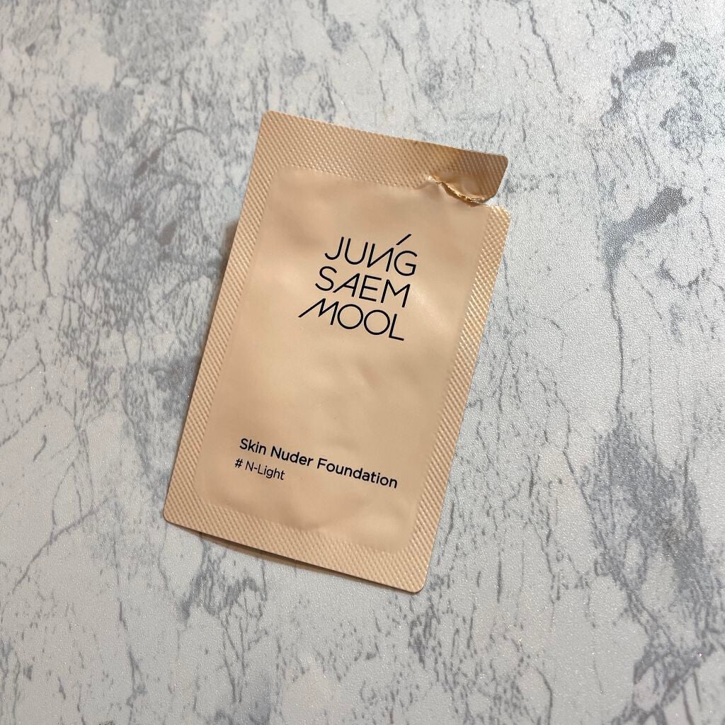 skin nuder foundation/JUNG SAEM MOOL/クリーム・エマルジョンファンデーションを使ったクチコミ(1枚目)