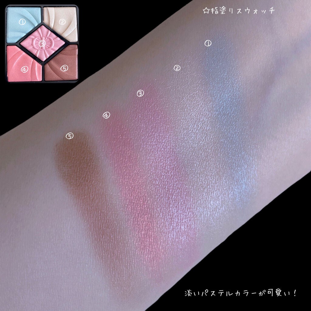 サンク クルール〈ロリグロウ〉/Dior/アイシャドウパレットを使ったクチコミ(3枚目)